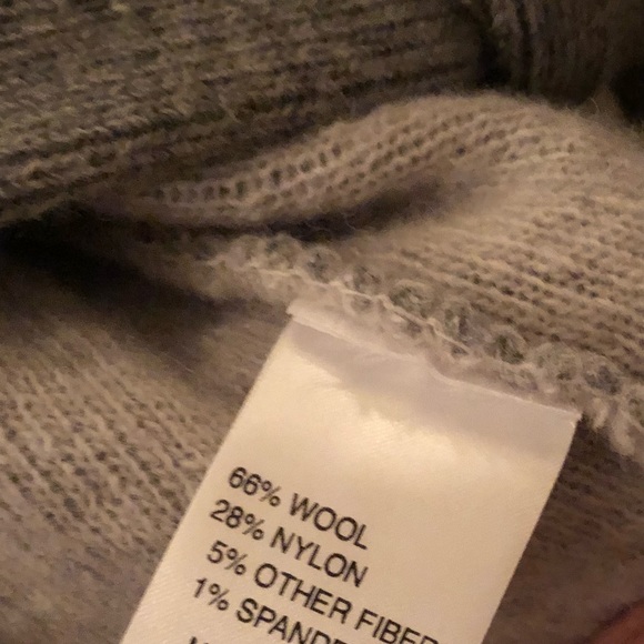 A. Ida wool blend cardigan sweater with belt Size Small good preowned condition - Picture 5 of 6